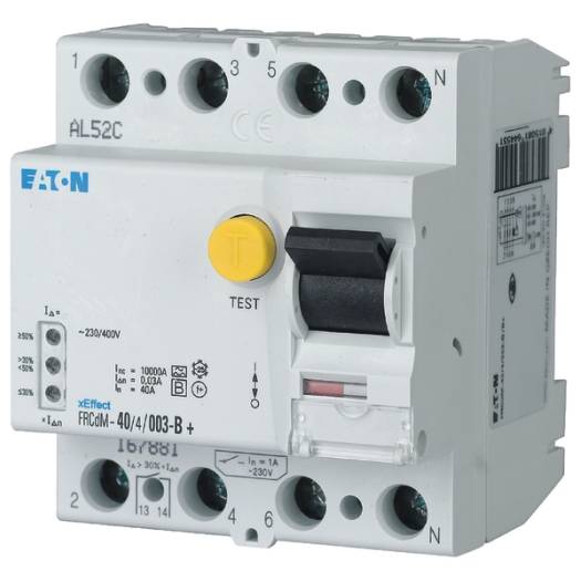 EATON FRCDM-40/4/003-G/B digit. 167893 Allstrom FI-Schalter 40A 4p 30mA Typ B EATON FRCDM-40/4/003-G/B digit. 167893 Allstrom FI-Schalter 40A 4p 30mA Typ B von Eaton Electric GmbH