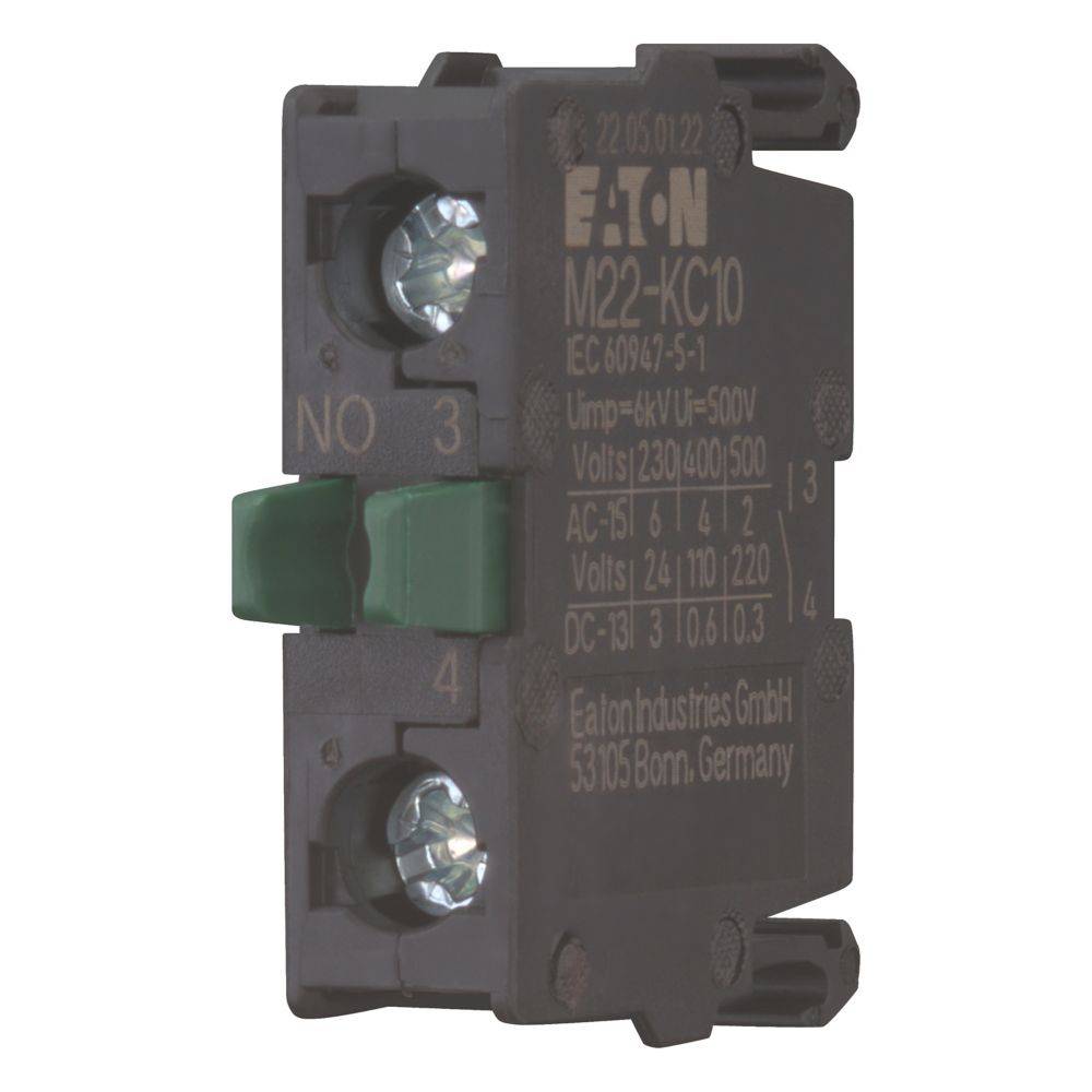 EATON M22-KC10 Kontaktelement 1S 216380 Bodenbefestigung Schraub. 216380 EATON M22-KC10 Kontaktelement 1S 216380 Bodenbefestigung Schraub. 216380 von Eaton Electric GmbH