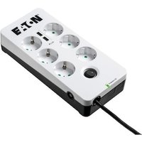 EATON Protection Box 6 Tel@ USB DIN Steckdosenleiste weiß von Eaton