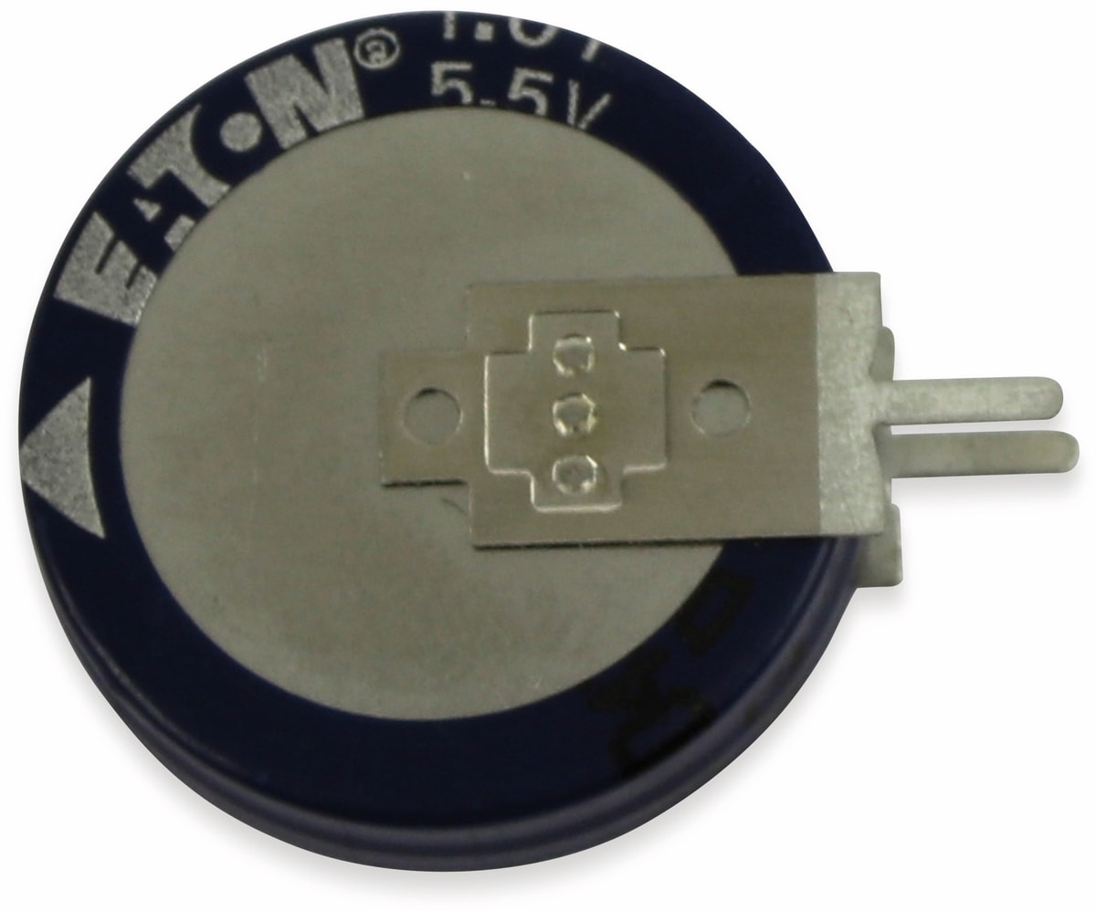 EATON Gold Cap-Elko, 1 F, 5,5 V, 19x19,7 mm von Eaton
