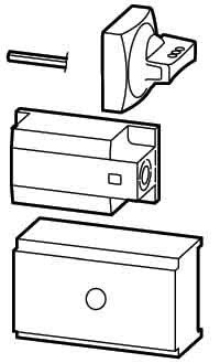 Eaton (Moeller) Hauptschalterbausatz NZM2-XS-R seitlich rechts 3p. NZM2 Handgriff für Schaltgeräte 4015082666453 von Eaton