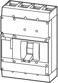 Eaton (Moeller) Leistungsschalter NZMH4-4-VE800/500 4p. 800A BG4 Selekt. NZM4 Leistungsschalter für Trafo-, Generator- und Anlagenschutz 4015082659882 von Eaton