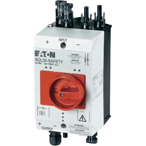 Eaton 144122 SOL30-SAFETY/2MC4-U(230V50HZ) Feuerwehrschalter 1000V 1St. von Eaton