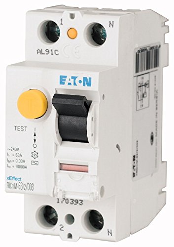 Eaton 170392 FI-Schalter, 40A, 2P, 30Ma, Typ AC von Eaton