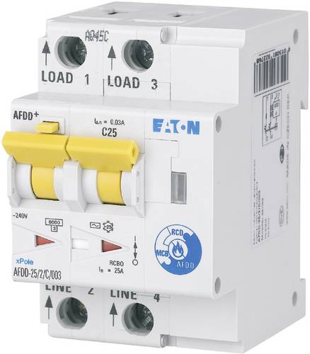 Eaton 187228 Brandschutzschalter 2polig 25A 0.03A 230 V/AC 1St. Eaton 187228 Brandschutzschalter 2polig 25A 0.03A 230 V/AC 1St. von Eaton