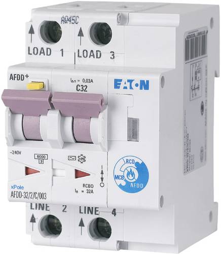 Eaton 187232 Brandschutzschalter 2polig 32A 0.03A 230 V/AC 1St. Eaton 187232 Brandschutzschalter 2polig 32A 0.03A 230 V/AC 1St. von Eaton