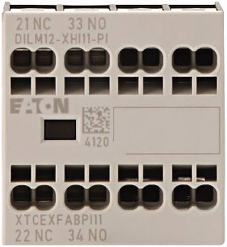 Eaton 199456 DILM12-XHI11-PI Hilfsschalter 240 V/AC 3.5A 1 Schließer, 1 Öffner 1St. von Eaton