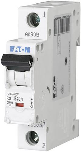 Eaton 236037 PXL-B40/1 Leitungsschutzschalter 1polig 40A 230 V/AC Eaton 236037 PXL-B40/1 Leitungsschutzschalter 1polig 40A 230 V/AC von Eaton