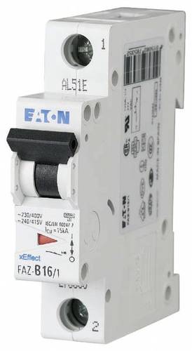 Eaton 278557 FAZ-C10/1 Leitungsschutzschalter 10A 230 V/AC von Eaton