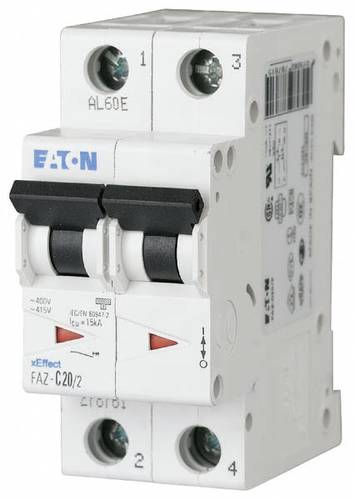 Eaton 278756 FAZ-C10/2 Leitungsschutzschalter 10A 400 V/AC von Eaton