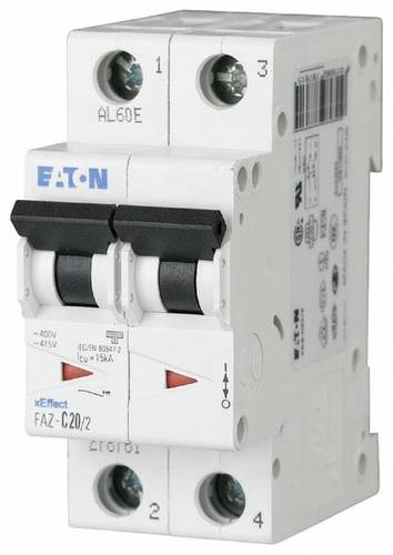 Eaton 278760 FAZ-C16/2 Leitungsschutzschalter 16A 400 V/AC von Eaton