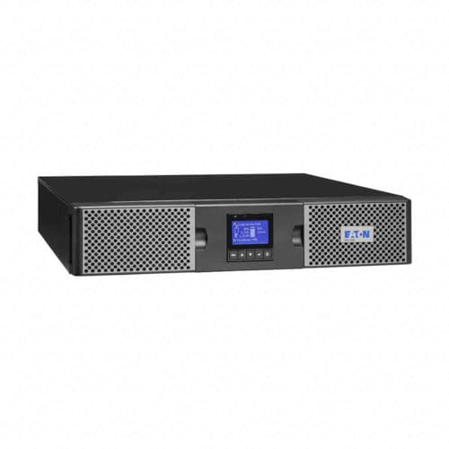 Eaton 9PX 1000i 1000VA/1000W Tower/Rack USV RS-232/USB 2U Network Card 19Z Kit Runtime 9/20min Voll/Halblast, 132950, schwarz von Eaton