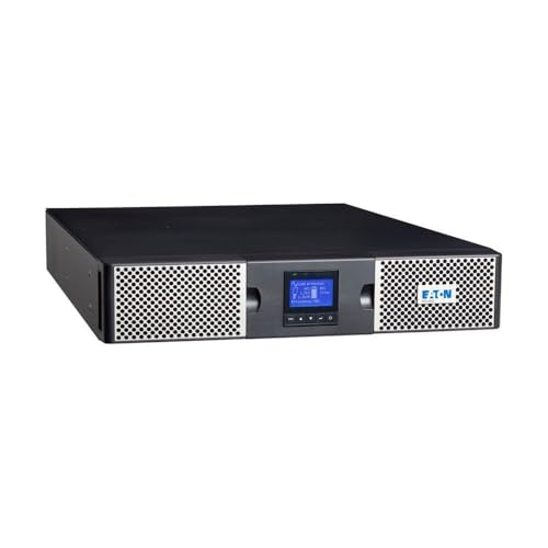 Eaton 9PX 2200i RT2U Netpack, UPS (Rack-Mountable/extern), Wechselstrom 200/208 / 220/230 / 240 V, 2200 Watt, 2200 VA, 1-phasig, RS-232, USB, Ethernet 10/1000, Ausgangsanschlüsse: 10, PFC, 2U von Eaton