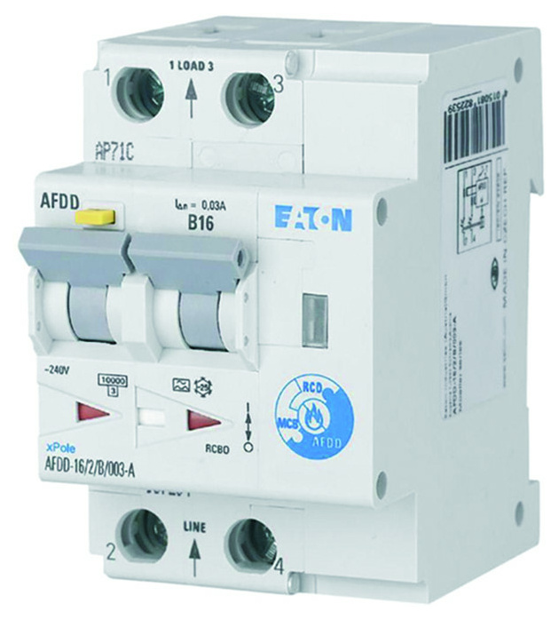 Eaton AFDD-10/2/B/003-A Brandschutzschalter Eaton AFDD-10/2/B/003-A Brandschutzschalter von Eaton