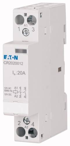 Eaton CR2011012 Installationsschütz Nennspannung: 12V DC/AC Schaltstrom (max.): 20A 1 Schließer, 1 von Eaton
