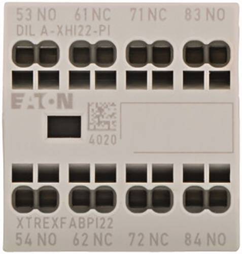 Eaton DILA-XHI22-PI Hilfsschalterblock 2 Schließer, 2 Öffner 4A 1St. von Eaton