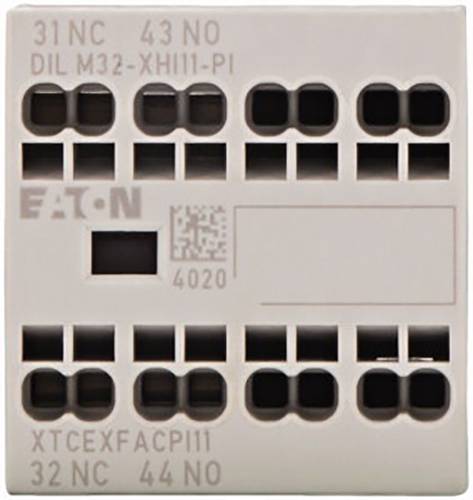 Eaton DILM32-XHI11-PI Hilfsschalterblock 1 Schließer, 1 Öffner 4A 1St. von Eaton