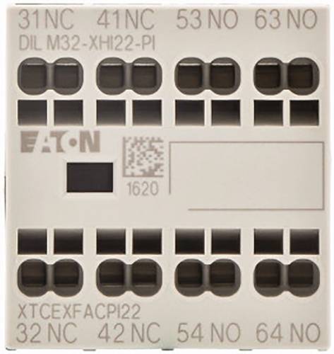 Eaton DILM32-XHI22-PI Hilfsschalterblock 2 Schließer, 2 Öffner 4A 1St. von Eaton