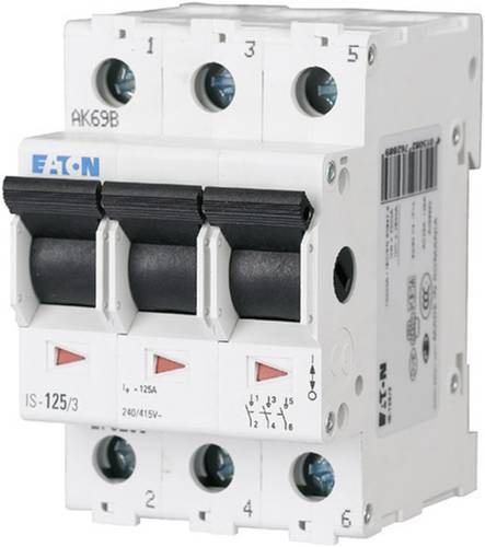 Eaton Hauptschalter 3polig 100A 3 Öffner, 3 Schließer 240 V/AC 276284 Eaton Hauptschalter 3polig 100A 3 Öffner, 3 Schließer 240 V/AC 276284 von Eaton