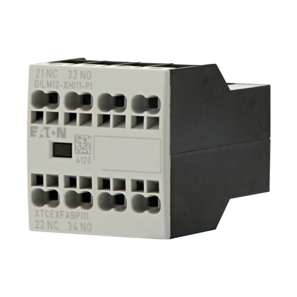 Eaton Hilfsschalterbaustein DILM12-XHI11-#199456 Eaton Hilfsschalterbaustein DILM12-XHI11-#199456 von Eaton