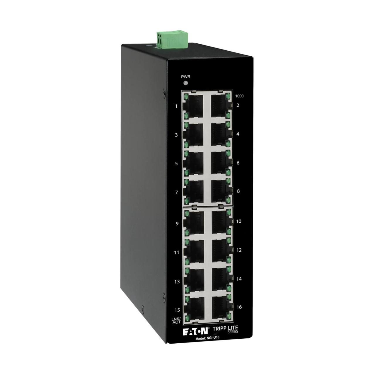 Eaton Tripp Lite Series 16-Port Unmanaged Industrial Gigabit Ethernet Switch Eaton Tripp Lite Series 16-Port Unmanaged Industrial Gigabit Ethernet Switch von Eaton