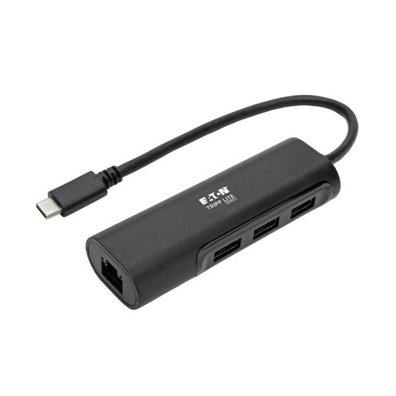 Eaton Tripp Lite Series 3-Port USB-C Hub mit LAN Port, USB-C zu 3x USB-A Port... von Eaton