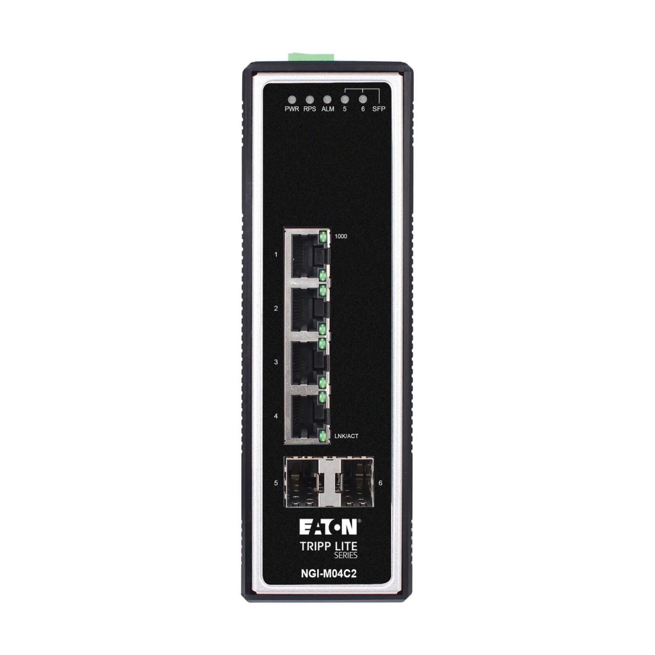 Eaton Tripp Lite Series 4-Port Managed Industrial Gigabit Ethernet Switch Eaton Tripp Lite Series 4-Port Managed Industrial Gigabit Ethernet Switch von Eaton
