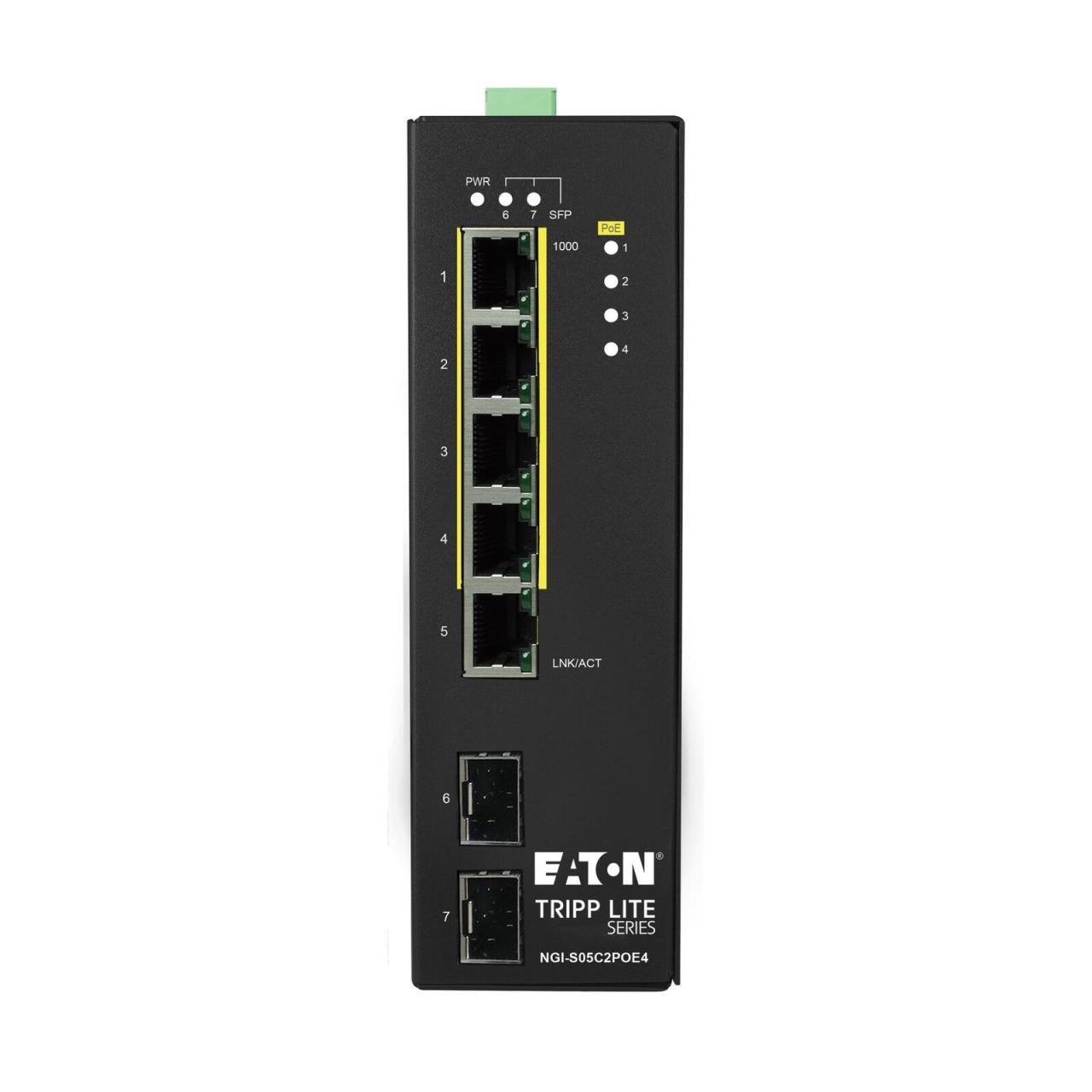 Eaton Tripp Lite Series 5-Port Lite Managed Industrial Gigabit Ethernet Switch Eaton Tripp Lite Series 5-Port Lite Managed Industrial Gigabit Ethernet Switch von Eaton