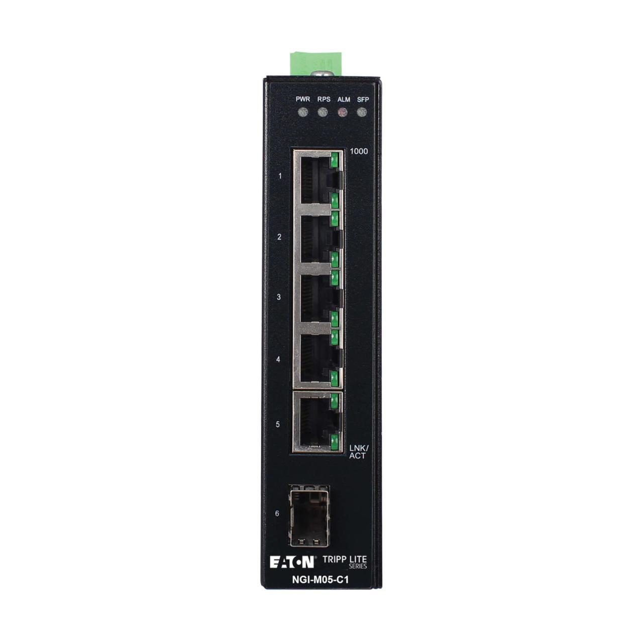 Eaton Tripp Lite Series 5-Port Managed Industrial Gigabit Ethernet Switch Eaton Tripp Lite Series 5-Port Managed Industrial Gigabit Ethernet Switch von Eaton