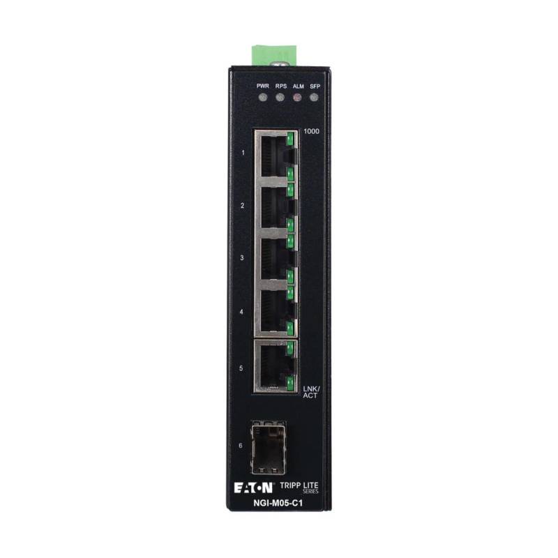 Eaton Tripp Lite Series 5-Port Managed Industrial Gigabit Ethernet Switch von Eaton
