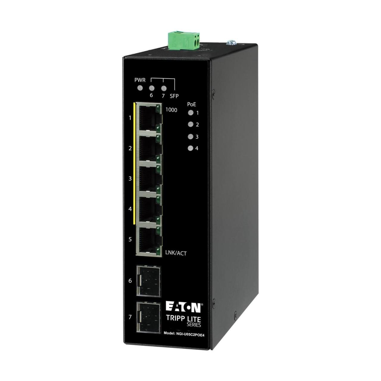 Eaton Tripp Lite Series 5-Port Unmanaged Industrial Gigabit Ethernet Switch Eaton Tripp Lite Series 5-Port Unmanaged Industrial Gigabit Ethernet Switch von Eaton