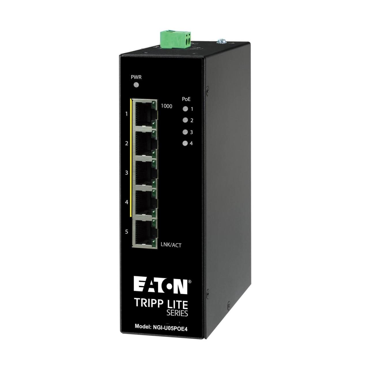 Eaton Tripp Lite Series 5-Port Unmanaged Industrial Gigabit Ethernet Switch Eaton Tripp Lite Series 5-Port Unmanaged Industrial Gigabit Ethernet Switch von Eaton
