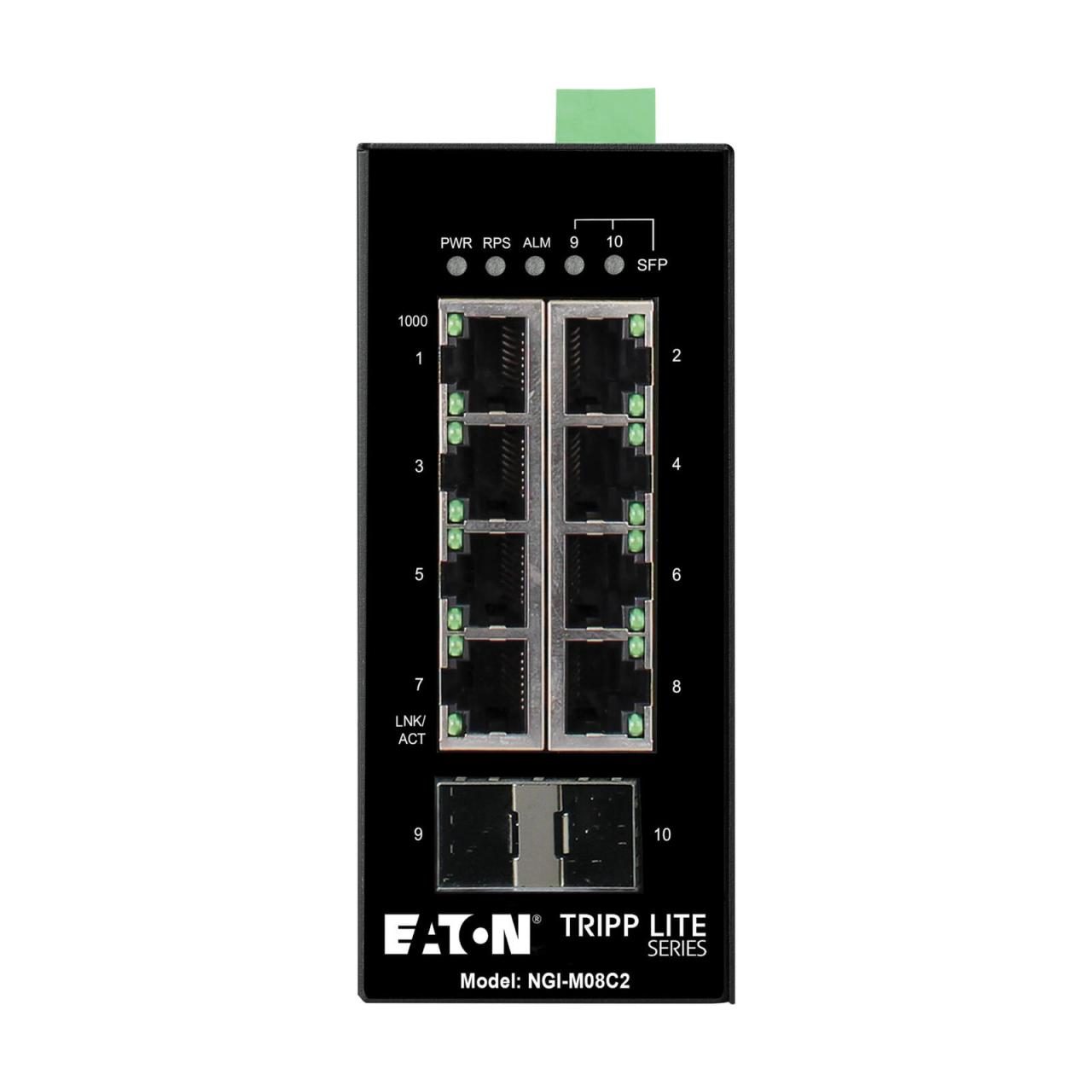 Eaton Tripp Lite Series 8-Port Managed Industrial Gigabit Ethernet Switch Eaton Tripp Lite Series 8-Port Managed Industrial Gigabit Ethernet Switch von Eaton
