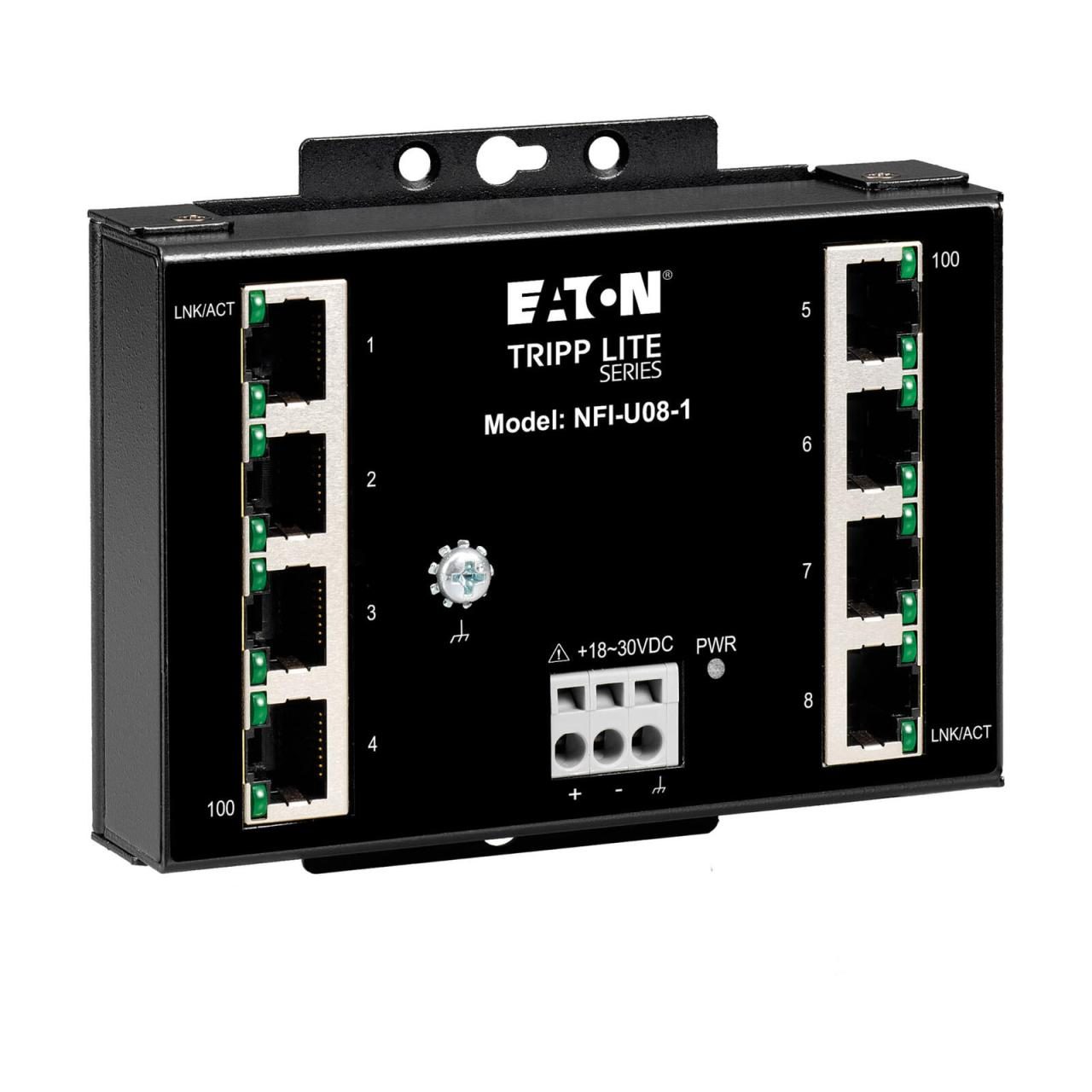 Eaton Tripp Lite Series 8-Port Unmanaged Fast Industrial Ethernet Switch Eaton Tripp Lite Series 8-Port Unmanaged Fast Industrial Ethernet Switch von Eaton