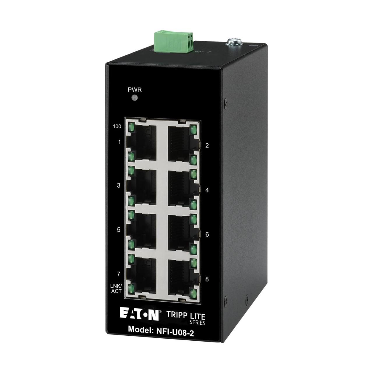 Eaton Tripp Lite Series 8-Port Unmanaged Industrial Ethernet Switch Eaton Tripp Lite Series 8-Port Unmanaged Industrial Ethernet Switch von Eaton