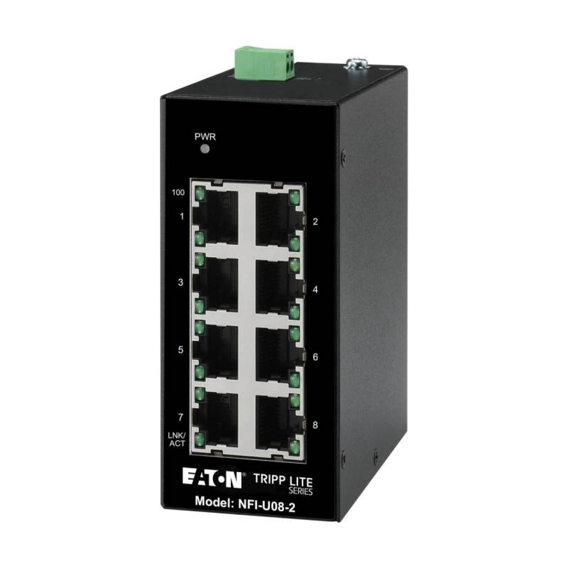 Eaton Tripp Lite Series 8-Port Unmanaged Industrial Ethernet Switch von Eaton