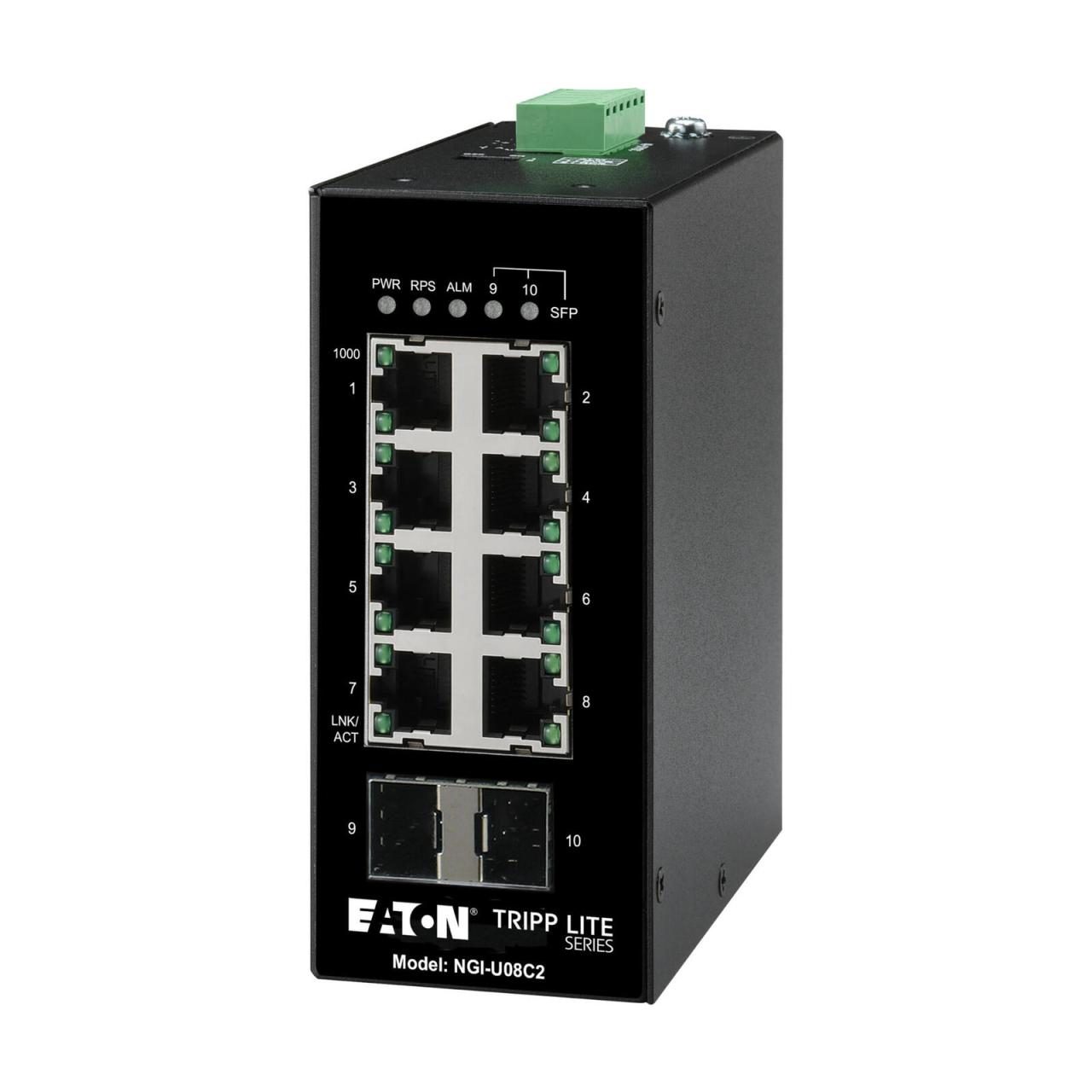 Eaton Tripp Lite Series 8-Port Unmanaged Industrial Gigabit Ethernet Switch Eaton Tripp Lite Series 8-Port Unmanaged Industrial Gigabit Ethernet Switch von Eaton