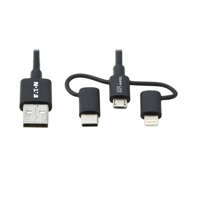 Eaton Tripp Lite Series Aufladekabel USB-A zu Lightning/ Micro USB-B/ USB-C (... von Eaton