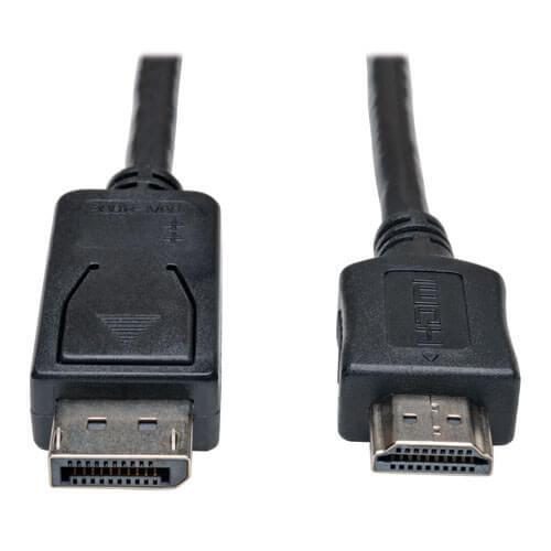 Eaton Tripp Lite Series DisplayPort zu HDMI Adapterkabel (Stecker/Stecker), 3... von Eaton