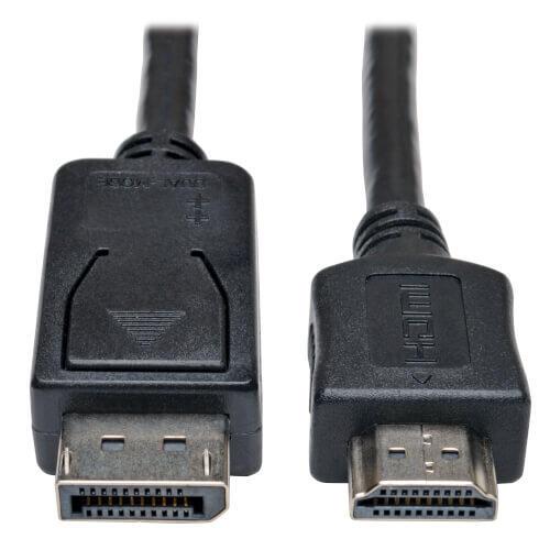 Eaton Tripp Lite Series DisplayPort zu HDMI Adapterkabel (Stecker/Stecker), 6... von Eaton