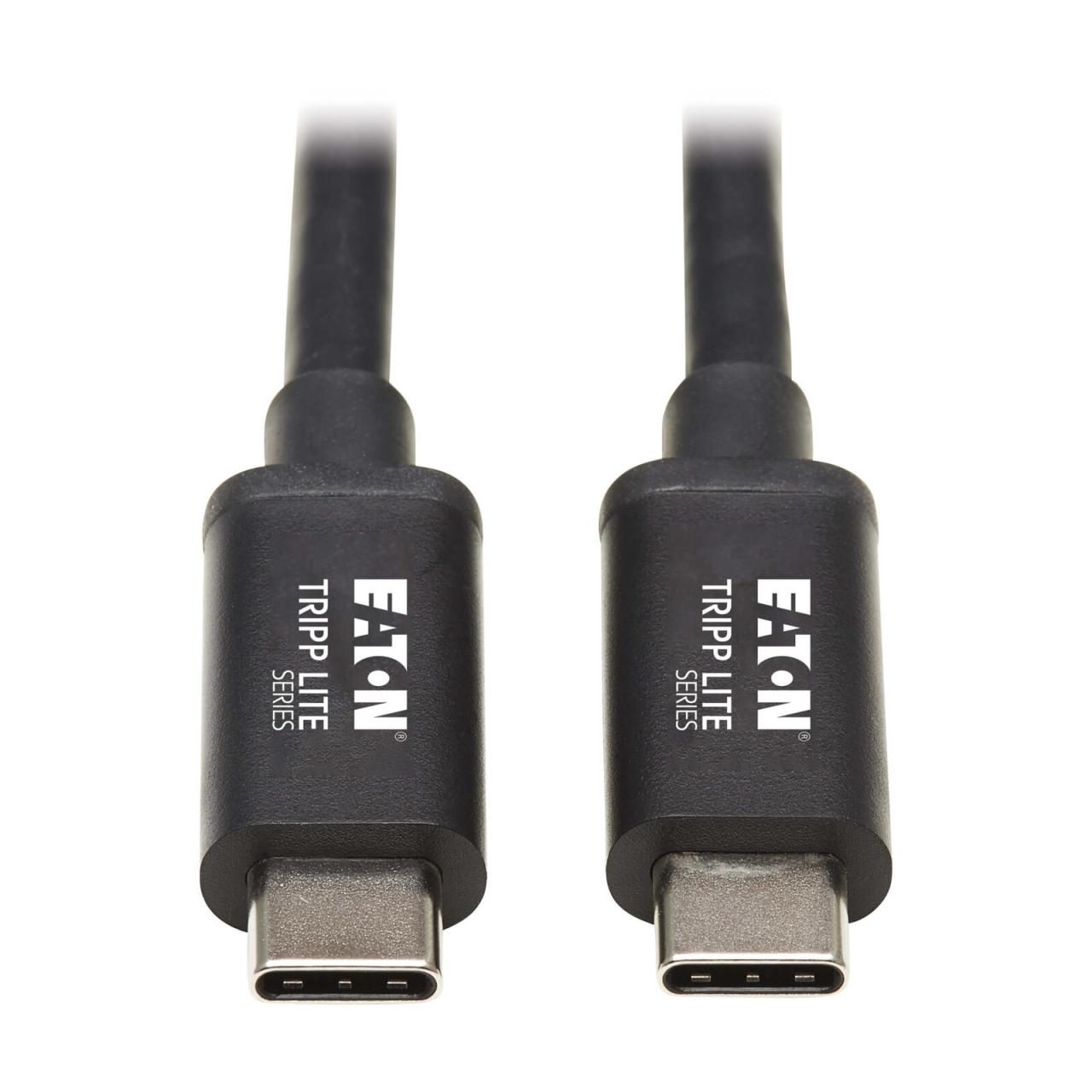 Eaton Tripp Lite Series Thunderbolt 3 USB-C Kabel 1m, schwarz Eaton Tripp Lite Series Thunderbolt 3 USB-C Kabel 1m, schwarz von Eaton