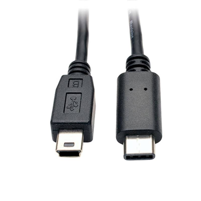 Eaton Tripp Lite Series USB 5-Pin Mini-B zu USB-C Kabel - USB 2.0, (Stecker/S... Eaton Tripp Lite Series USB 5-Pin Mini-B zu USB-C Kabel - USB 2.0, (Stecker/S... von Eaton