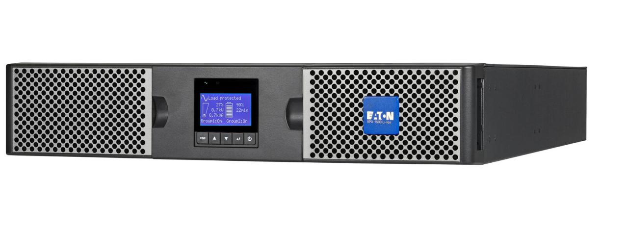 Eaton USV 9PX 1500i RT2U Li-Ion 1500W 1500VA C14-Eingang von Eaton