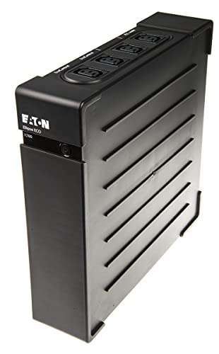 Eaton USV Ellipse ECO 1200 USB IEC - Off-line Unterbrechungsfreie Stromversorgung (USV) - 1200VA - EL1200USBFR - USV mit USB-Schnittstelle (inkl. Kabel) - Schwarz von Eaton