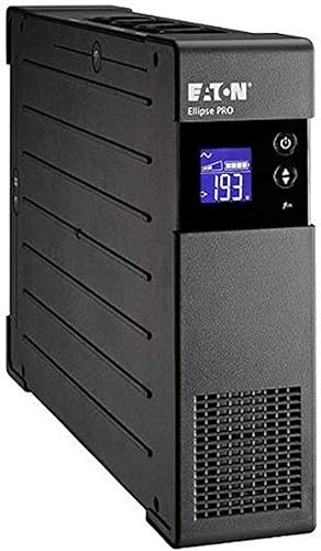 Eaton USV Ellipse PRO 1200 IEC - Line Interactive USV - ELP1200IEC - 1200VA - (8 IEC Ausgänge) - Spannungsregelung (AVR) - USV mit Display und USB-Schnittstelle (inkl. USB-Kabel) von Eaton