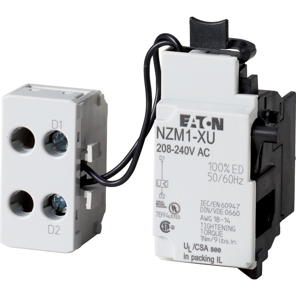 Eaton Unterspannungsauslöser NZM1-XU208-240AC 259442 Eaton Unterspannungsauslöser NZM1-XU208-240AC 259442 von Eaton