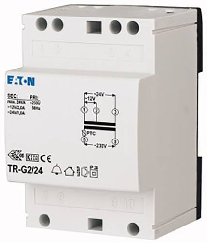 Eaton Y7-272484 Universal-Netztransformator 1 x 230V 2 x 12 V, 24V 1.9W 2A von Eaton