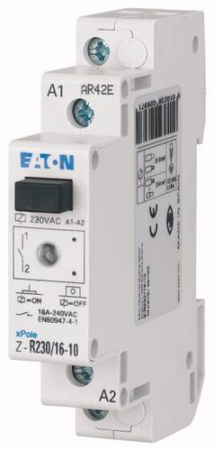 Eaton Z-R23/16-10 Installationsrelais Nennspannung: 24 V/DC Schaltstrom (max.): 16A 1 Schließer 1St. von Eaton