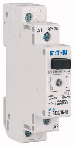 Eaton Z-R230/16-20 Installationsrelais Nennspannung: 230 V, 240V Schaltstrom (max.): 16A 2 Schließe von Eaton