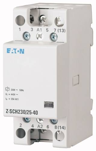 Eaton Z-SCH230/40-22 Installationsschütz Nennspannung: 230 V, 240V Schaltstrom (max.): 40A 2 Schlie von Eaton
